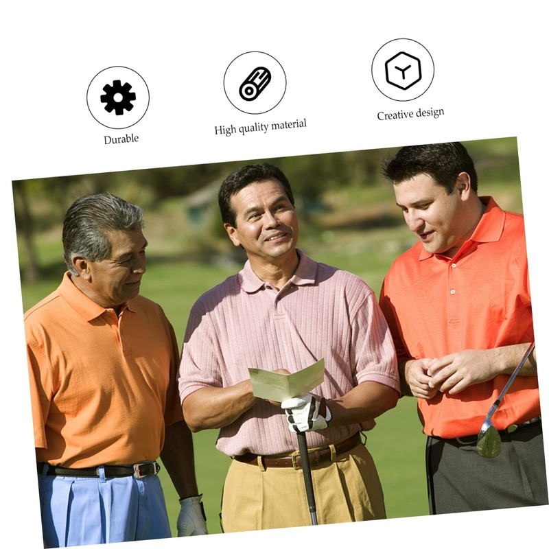 Totority 12pcs Golf Scorecard Training Aid for Golfing Gifts Record