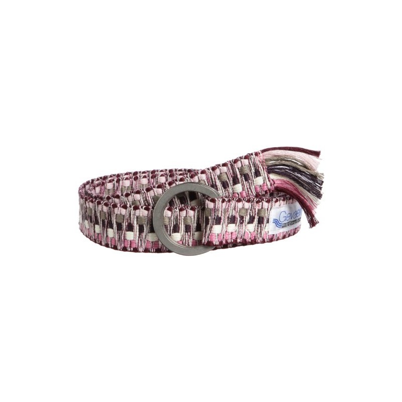 Gevard Belgium W Ring Vivid Shaggy Belt [Made in Japan],