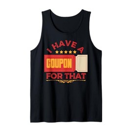 Funny Couponing Quotes Shopping Coupon Fairy Couponer Tank Top