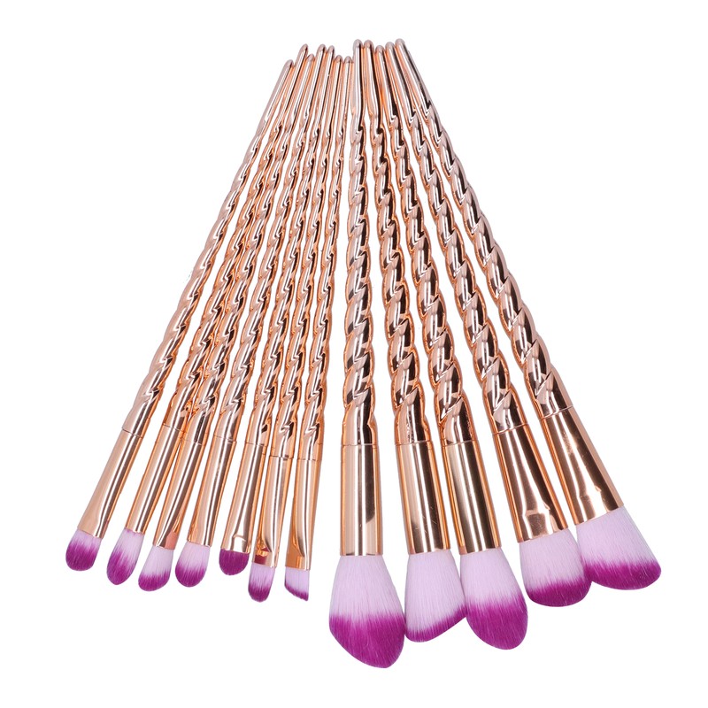 12pcs / Set Soft Hair Eye Shadow Makeup Brush Loose