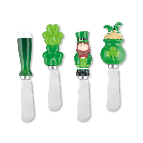 Supreme Housewares Cheese and Butter Spreader Knives St Patrick's Day