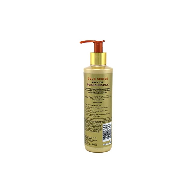Pantene Gold Series Leche para desenredar 225 ml (paquete de