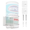 Wipes Holder, Wall Bracket for Cleaning Wipes - Two Ways
