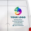 Custom Business Logo Stickers – Vinyl Car Decals for Trucks,