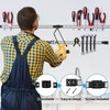 Rechabite 4 Pieces 24" Magnetic Tool Holder Strip, Stainless Steel