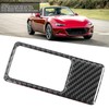 Parking Switch Panel Frame Cover Carbon Fiber Sticker Fit for