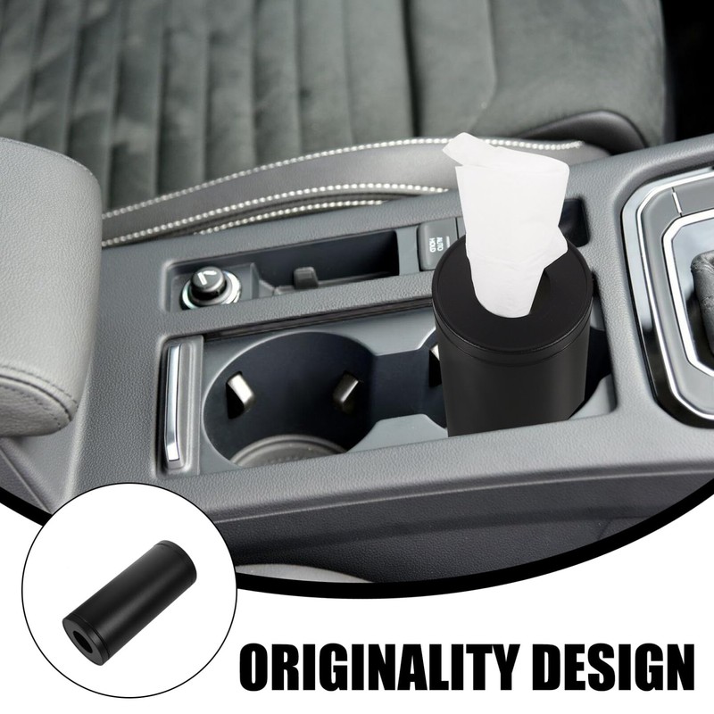 Alipis Car Tissue Holder Tissue Tubes Round Car Tissue Box