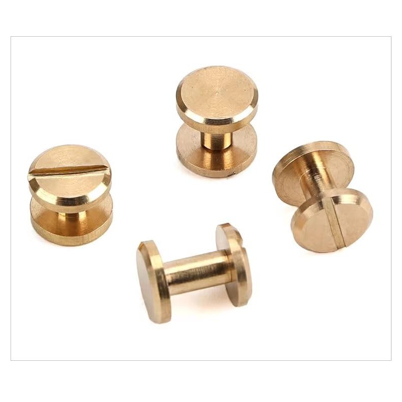 Grommets 4mm Quality Brass Grommets Caulking 4mm Rivet Screw Studs