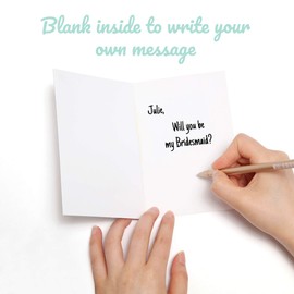 Bridesmaid Proposal Cards with Bath Bombs | Bridesmaids Proposal Gifts | Bridesmaid Card Pack | Be My Bridesmaid | Donut Style (10 Pack)