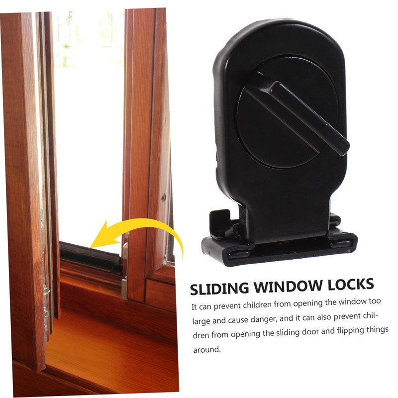 Operitacx Sliding Door Lock Proofing Safety Lock Easy No Drill