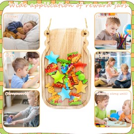 42 Piece Reward Glass for Kids, Classroom Reward Glass, Star Glass, Reward System, Class Incentive Glass, Potty Training, Reward Chart for Toddlers, Home Responsibility