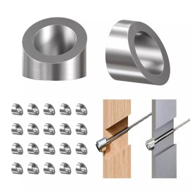 CCJH  5/16" ID Angle Beveled Washer 30 Degree for 1/8" Invisible Cable Railing Kits