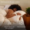 Double Stitch Luxury US White Down Pillow - Made in
