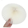 CHILDWEET Mushroom Pleated Lampshade - Fabric Drum Light Shade for