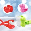 SOETDERT Snowball Pliers, Pack of 6 Snowball Shaper, Cartoon Snowball