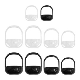 10 Pieces Beard Styling Templates, Beard Trimming Accessories, Plastic Beard Templates, Men's Shaving Templates