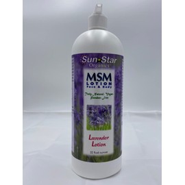 MSM Lavender Lotion (Lavender, 32oz)