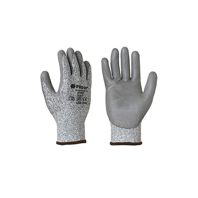 Screws City Cut Protection Safety Gloves Cut Resistant EN388 Certified
