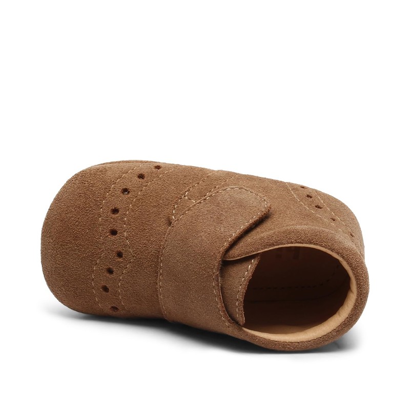Bisgaard Girls' Petit First Walker Shoe, camel