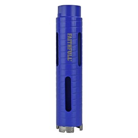 Faithfull FAIDCD38 Dry Diamond Core Bit, Blue, 38 mm x 150 mm