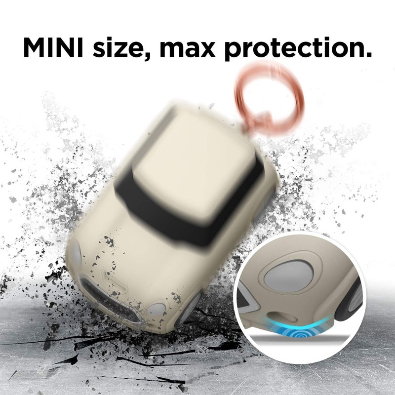elago MINI CAR Case with Keychain Designed for AirPods 2,