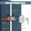 Aolemi Shower Faucet Set with Tub Spout Rain Shower Head