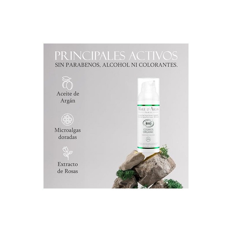 Marie D'Argan Crema Facial Antiedad Néctar Eterno 50 ml