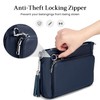 befen Genuine Leather Crossbody Bag Medium Shoulder Bag Anti Theft