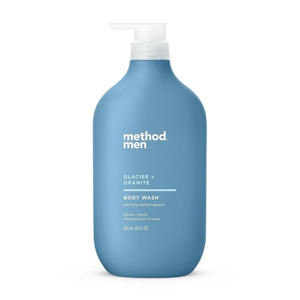 Method Method Men Body Wash, Glacier + Granite, Paraben and