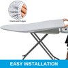 Extra-Wide Ironing Board Cover and Pad Replacement with Scorch and