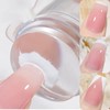 Transparent Nail Art Stamp Jelly Silicone Printing Nail Polish Stamping