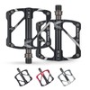 BOLANY Mountain Bike Pedals, 3 Sealed Bearings CNC Aluminum Alloy