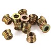 M6-1.0 x 15mm Threaded Insert for Wood Furniture Screw in