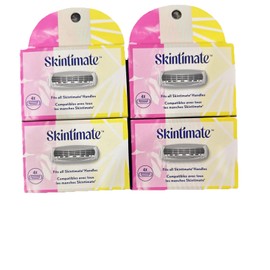 Blade 4 Skintimate 4 Blade Razor Refill Cartridges Fits All Skintimate  16 Total