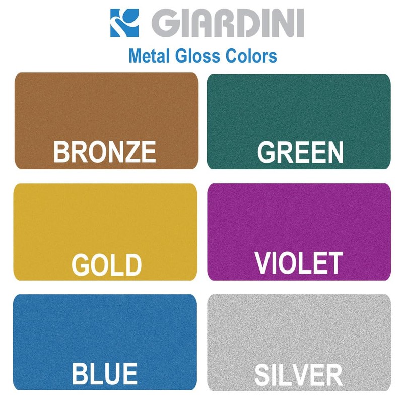 Buckleguy.com Giardini Metallic Gloss Italian Edge Paint, 6 Colors, 2