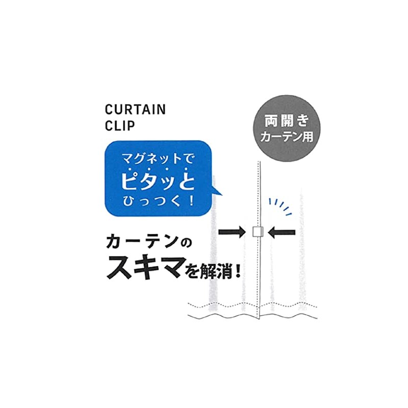 Curtain Gap Prevention Clips