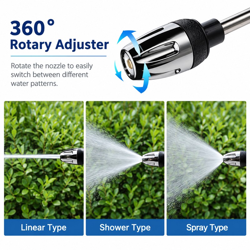 Garden Hose Spray Gun for Car Washing – Shower Spray