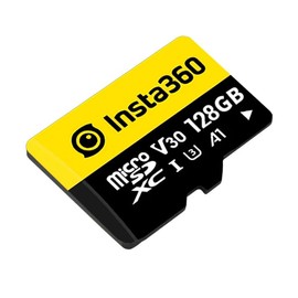 Insta360 128GB UHS-I V30 MicroSD Memory Card for One X/One X2 / X3 / One R/One RS/Sphere Action Cameras