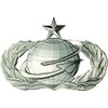 Air Force No Shine Senior Manpower and Personnel Badge