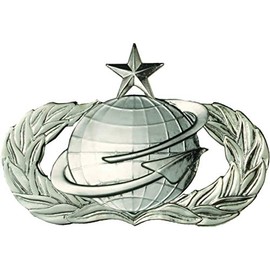Air Force No Shine Senior Manpower and Personnel Badge