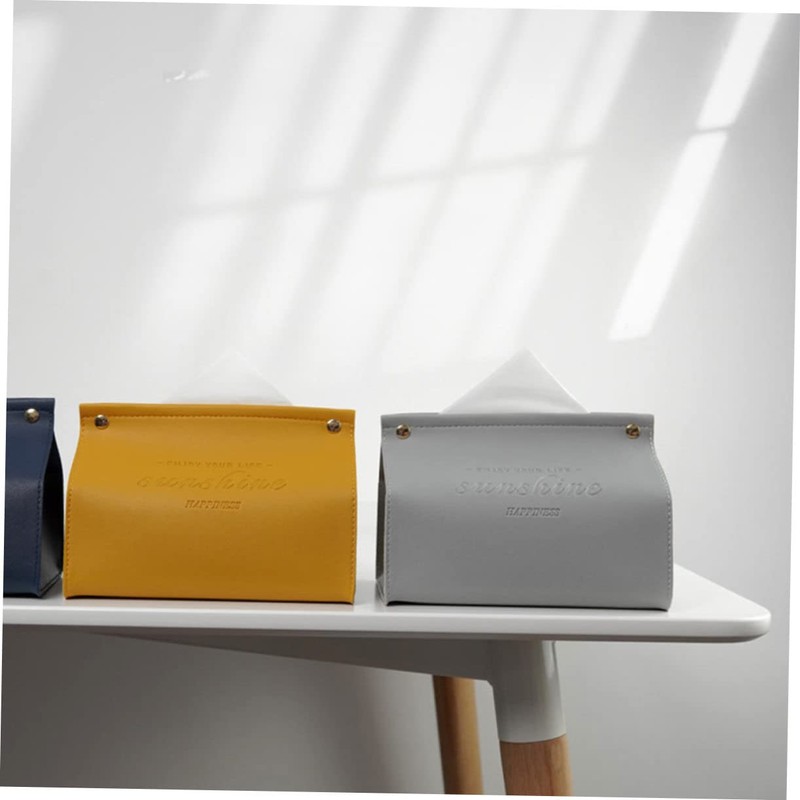 CAXUSD Stylish Tissue Storage Box Napkin Holder Household Napkin Box