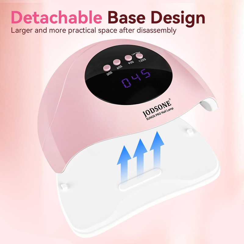 JODSONE Quick U V LED Nail Lamp with 4 Timer
