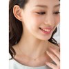 Mini Mini Pave Horseshoe Necklace, Quartz