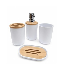 Juego de Accesorios de Ba o, Accesorios para Bano Kit de Accesorios para Ba o, Juego de Ba o Elegante Moderno Dispensador de Jab n Jabonera Vaso