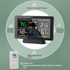 Wireless Weather Station, Wireless Hygrometer Thermometer with Colour Display, Indoor