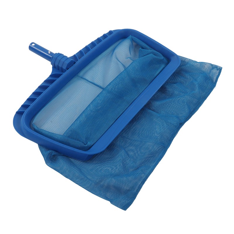 Swimming Pool Leaf Skimmer Net ABS Blue Reinforced Frame Heavy
