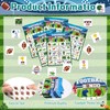 Liliful 35 Pcs Football Bingo Games 24 Players American Football