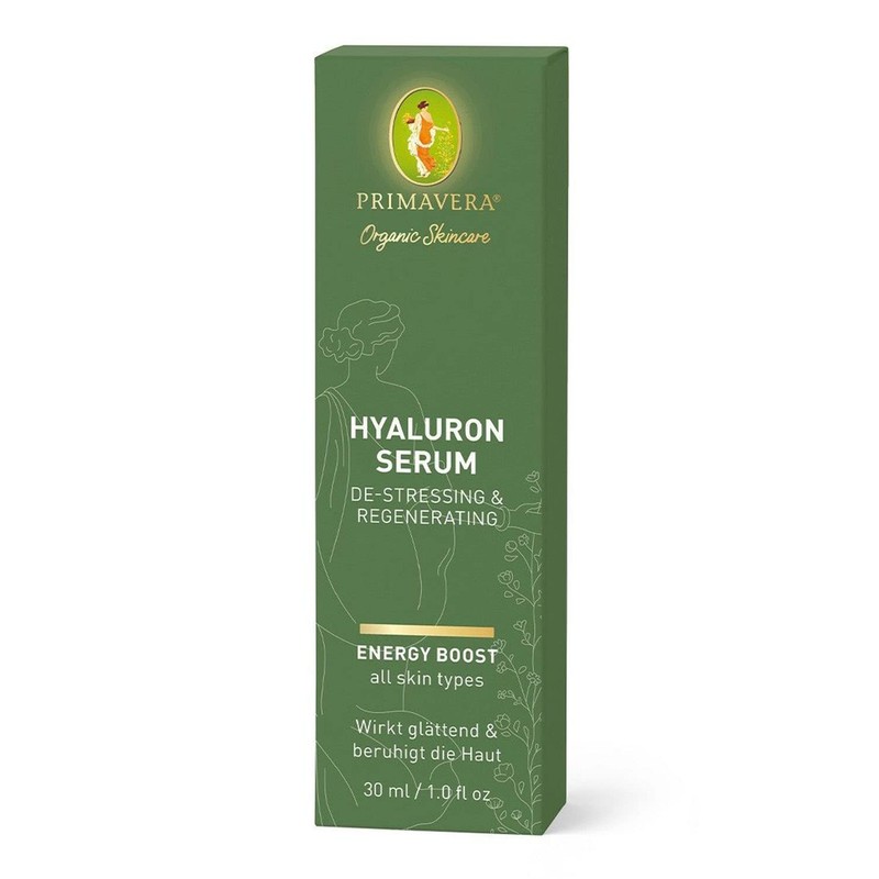 PRIMAVERA Hyaluronic Serum - De-Stressing & Regenerating 30 ml -