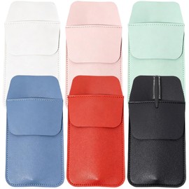 AddLotLot 6 PCS Pocket Pen Holders Leather Pockets Pen Holder for Shirts