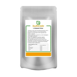 2 x 500 g L-Glutamine Amino Acid Glutamine Protein Sports